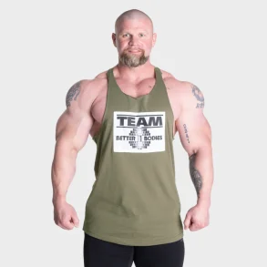 Old School Stringer, Washed Green