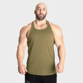 Standard Essential T-Back, Army Green Melange