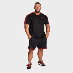 Basketball Shorts, Black/Red