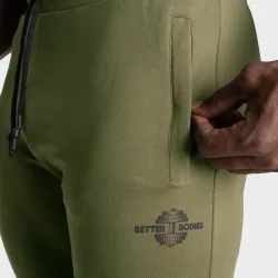 Tapered joggers V2, Washed Green