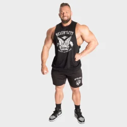 Skull Function Shorts, Black/White