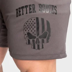 Skull Function Shorts, Iron