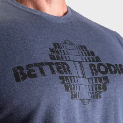 Recruit Tee, Sky Blue Melange XXL