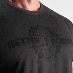 Recruit Tee, Dark Grey Melange