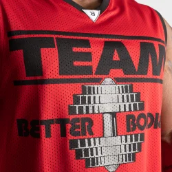 Iron Mesh Tank, Chili Red