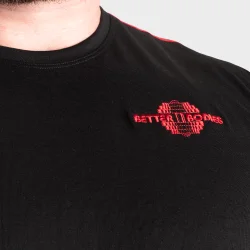 Bronx Standard Tee, Black/Red