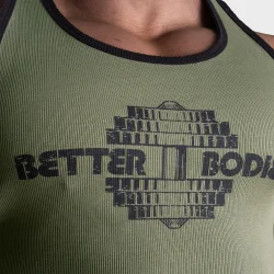 Dumbbell T-Back, Washed Green