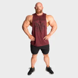 Relentless Cut Out Tank, Maroon