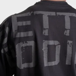 Skull Union Iron Tee, Black