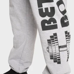 Stanton Sweatpants, Light Grey Melange V2 L