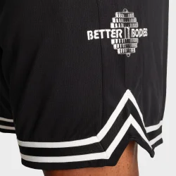 Basketball Shorts, Black/White