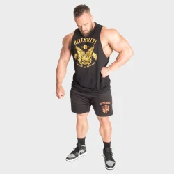 Skull Function Shorts, Black/Red