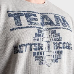 Team Iron Thermal Tee, Grey Melange