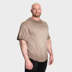 19th Street Yoke Original Tee, Washed Timber