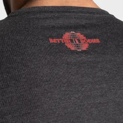 Stay True Standard Tee, Dark Grey Melange 5XL