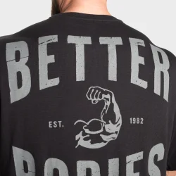 Muscle Iron Thermal Tee, Asphalt