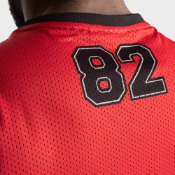 Iron Mesh Tank, Chili Red