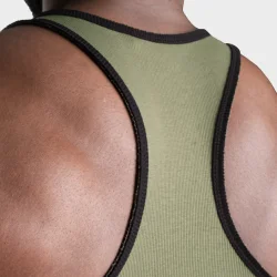 Dumbbell T-Back, Washed Green