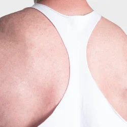 Old school stringer, White