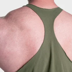 Old School Stringer, Washed Green