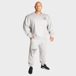 Legacy Sweater, Light Grey Melange