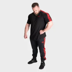 Bronx Standard Tee, Black/Red