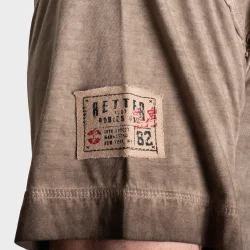 19th Street Yoke Original Tee, Washed Timber