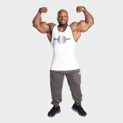 Dumbbell T-Back, White