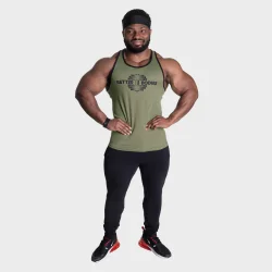 Dumbbell T-Back, Washed Green