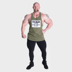 Old School Stringer, Washed Green