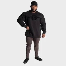 Union Crewneck, Black