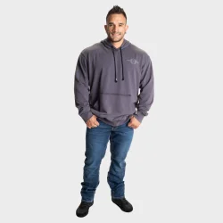 Washed Hoodie, Acid Sky Blue