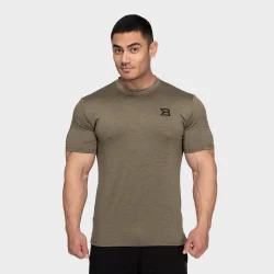 Essex Stripe Tee, Washed Green Melange