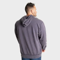 Washed Hoodie, Acid Sky Blue