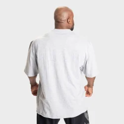 Team Pump Cover Iron Tee, Light Grey Melange