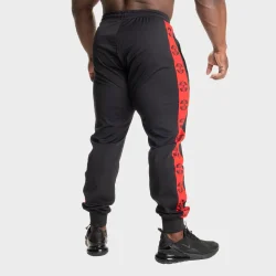Bronx Track Pants, Black/Red