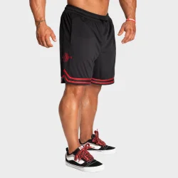 Basketball Shorts, Black/Red