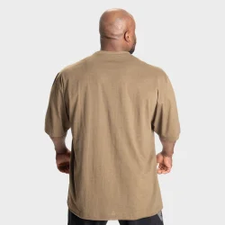 Team Pump Cover Iron Tee, Army Green Melange 4XL