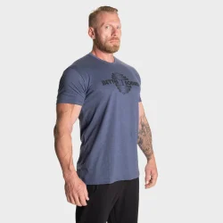 Recruit Tee, Sky Blue Melange XXL