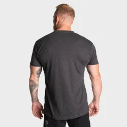 Recruit Tee, Dark Grey Melange