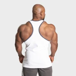 Dumbbell T-Back, White