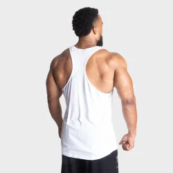 Logo Essential T-Back, White