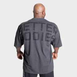 Skull Union Iron Tee, Dark Grey Melange