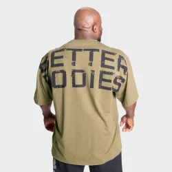 Skull Union Iron Tee, Army Green Melange