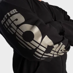 Standard Zip Hood, Black