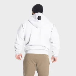 Graphic Hoodie, Light Grey Melange L