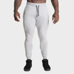 Tapered joggers V2, Light Grey Melange