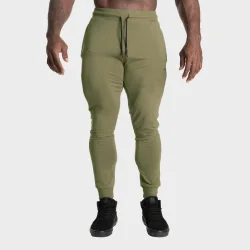 Tapered joggers V2, Washed Green