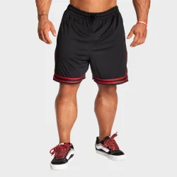 Basketball Shorts, Black/Red