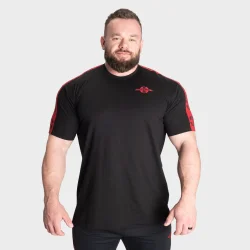 Bronx Standard Tee, Black/Red